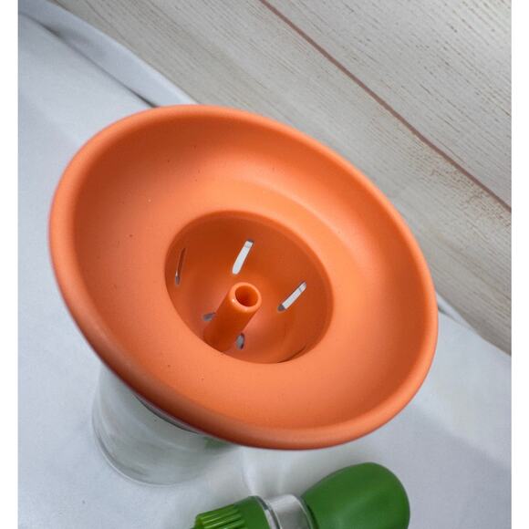 2-in-1 Glass Metering Oil Dispenser & Silicone Basting Brush New - Picture 5 of 10